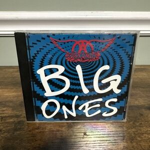 Aerosmith Big Ones CD Music Album Blue Greatest Hits 1994 Hard Rock Compilation‎